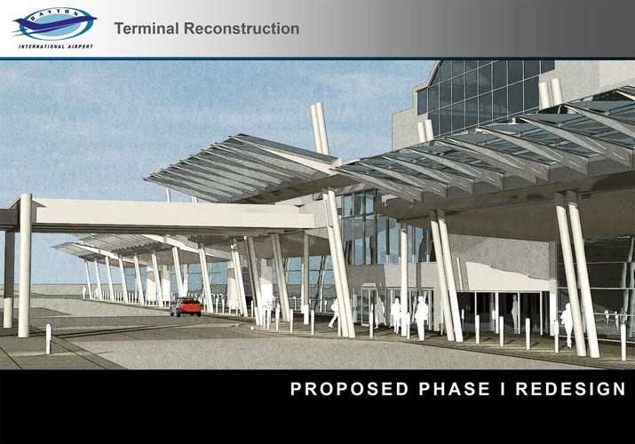 Dayton International Airport Easy to and Through