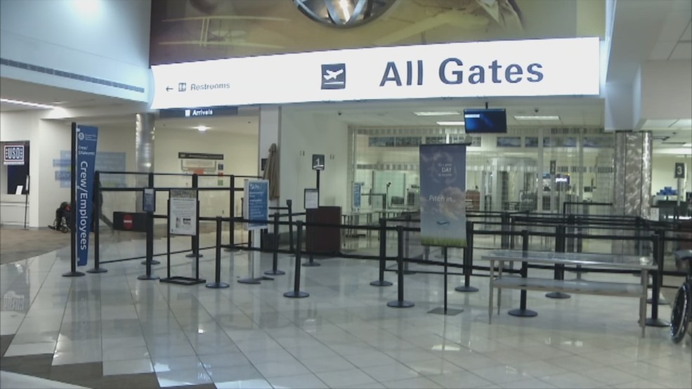 Dayton International Airport Easy to and Through